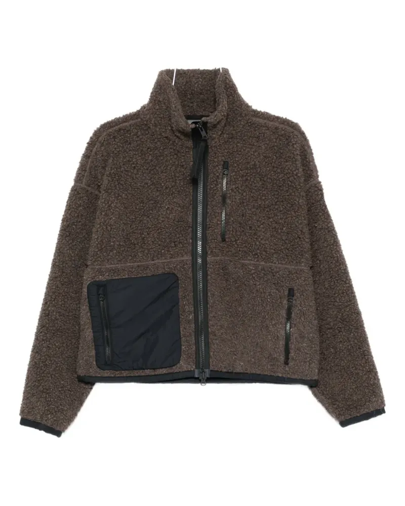 Canada Goose Simcoe fleece zip-front jacket - Braun Braun