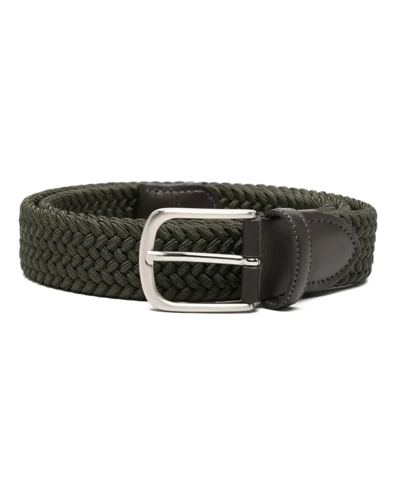 ERALDO braided woven belt - Grün Grün
