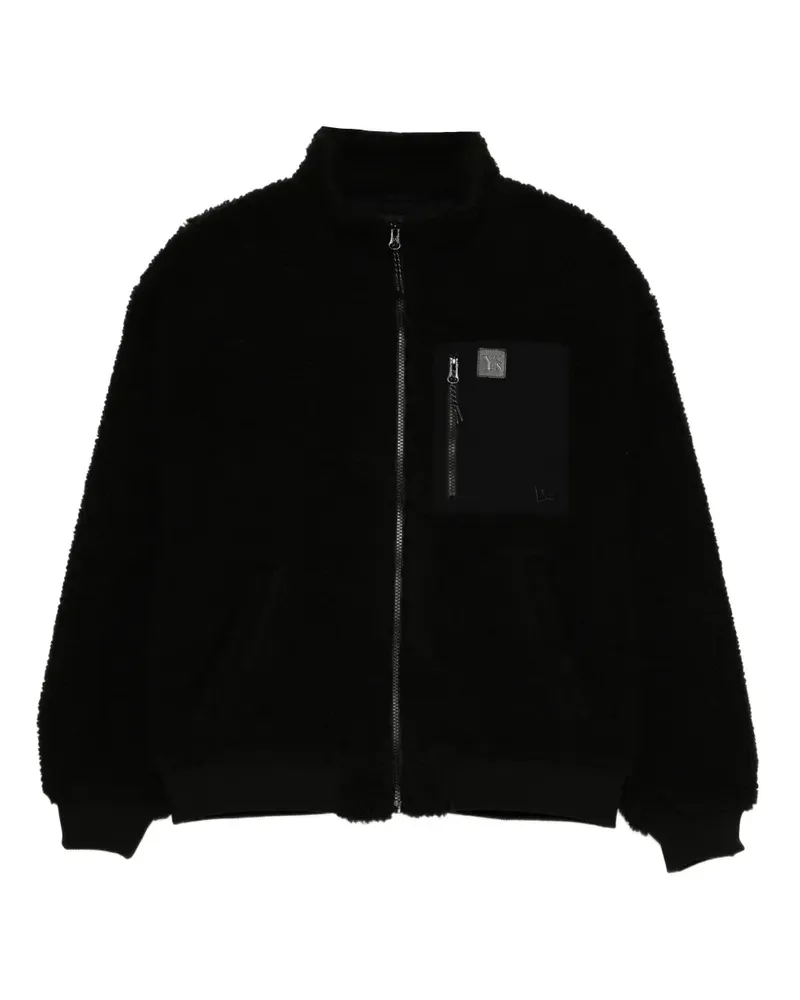 Yohji Yamamoto x New Era Jacke mit Logo-Stickerei - Schwarz Schwarz