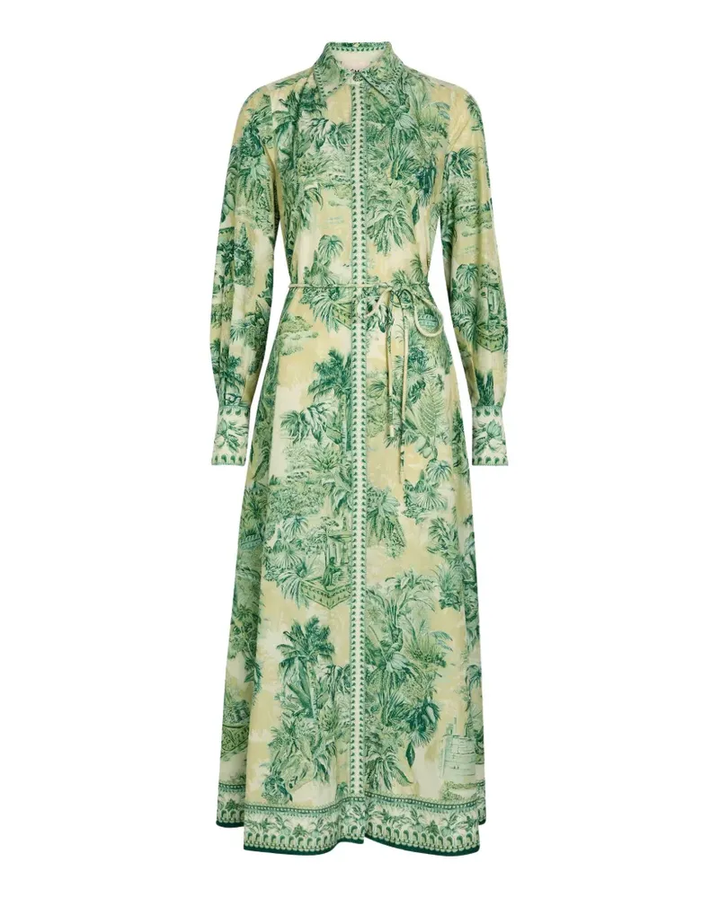 ALEMAIS Sara Hemdkleid - Grün Grün