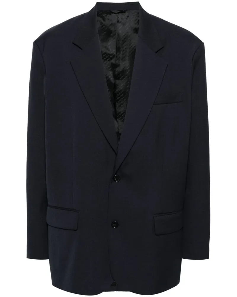 Acne Studios Einreihiges Sakko - Blau Blau