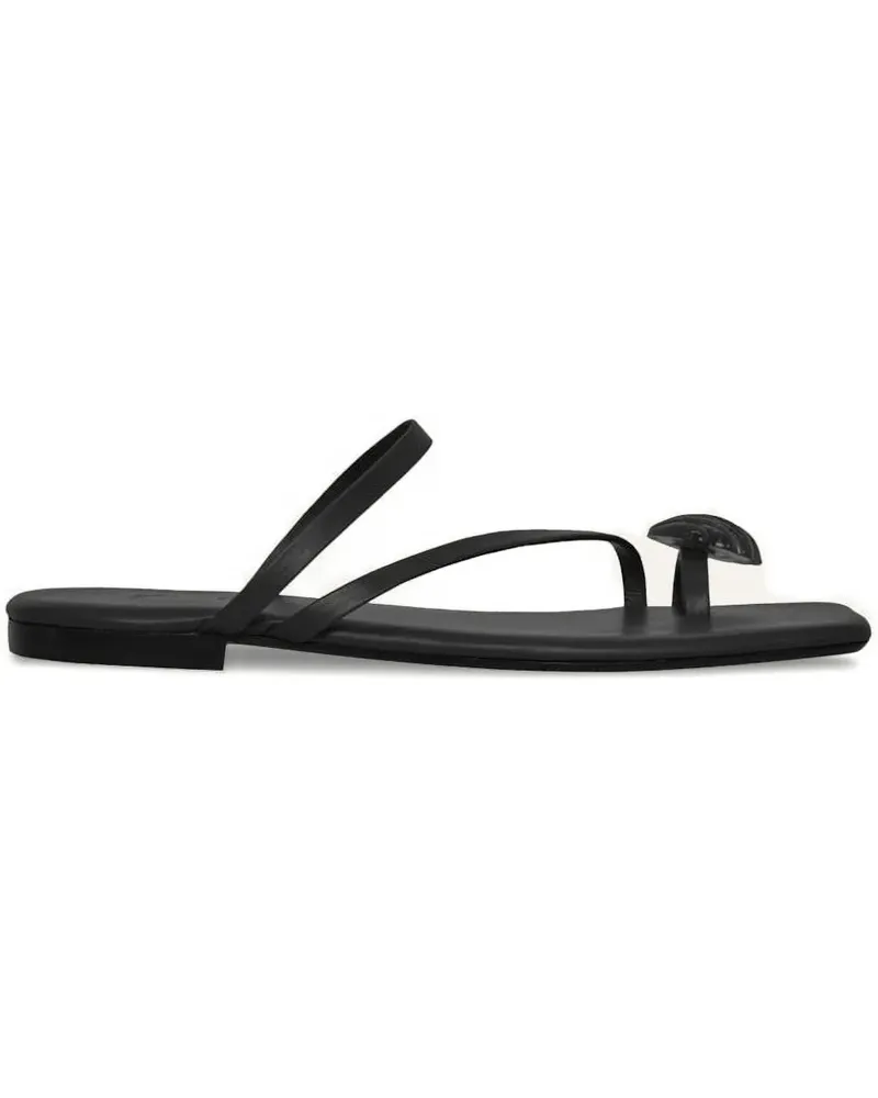 Johanna Ortiz Camino De Las Almas shell sandals - Schwarz Schwarz
