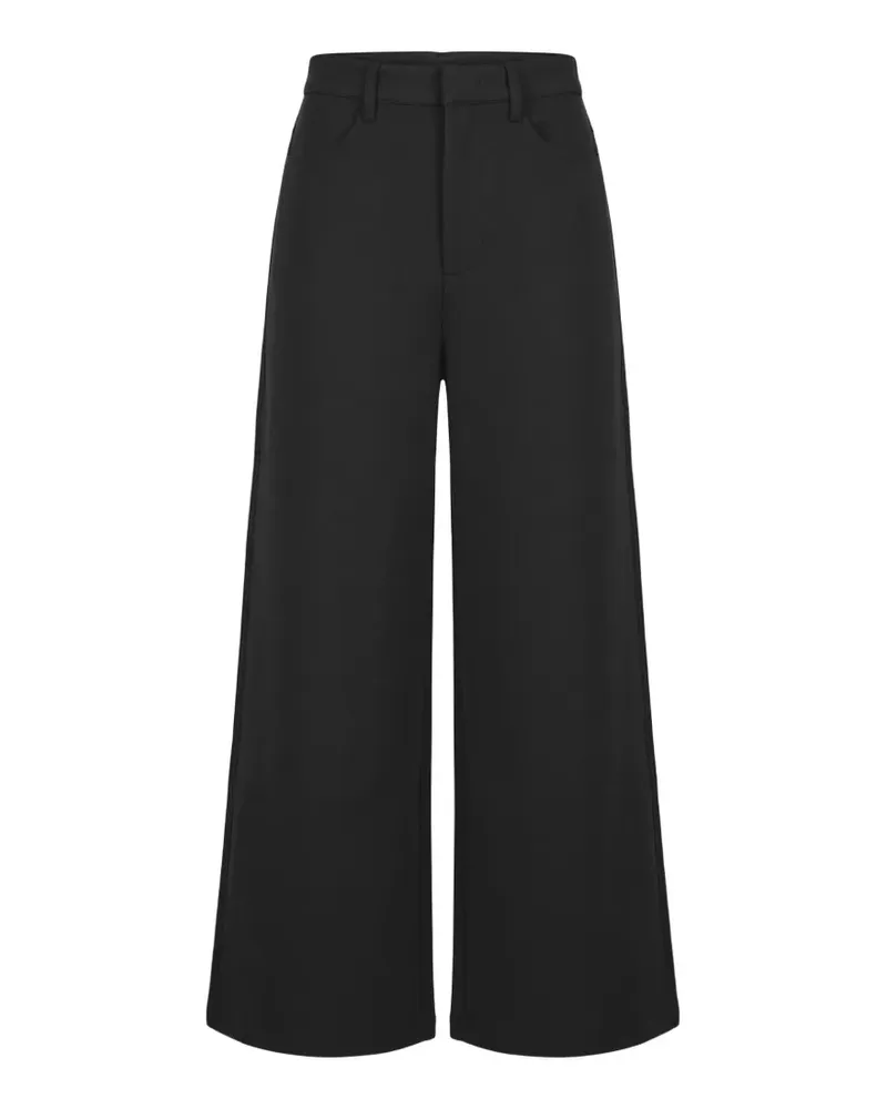 Max Mara Max Mara Hose mit weitem Bein - Schwarz Schwarz