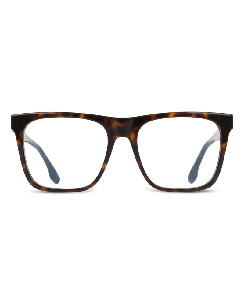 Victoria Beckham Brille mit eckigem Gestell - Braun Braun