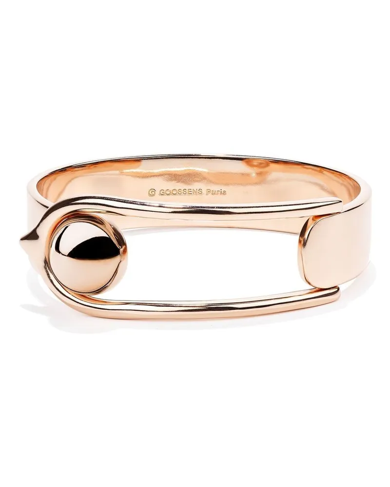 Goossens Paris Großes Bouclé-Armband - Rosa Rosa