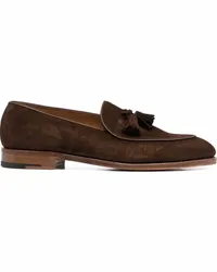 John Lobb Edmond Loafer aus Wildleder Braun