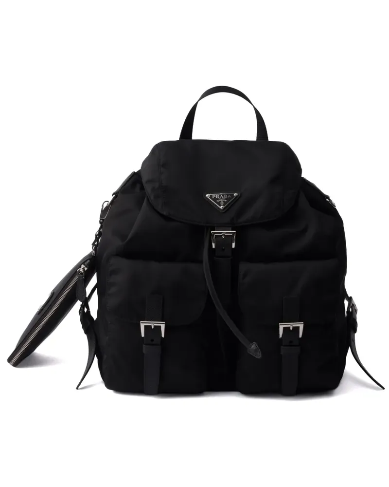 Prada medium Re-Nylon backpack - Schwarz Schwarz