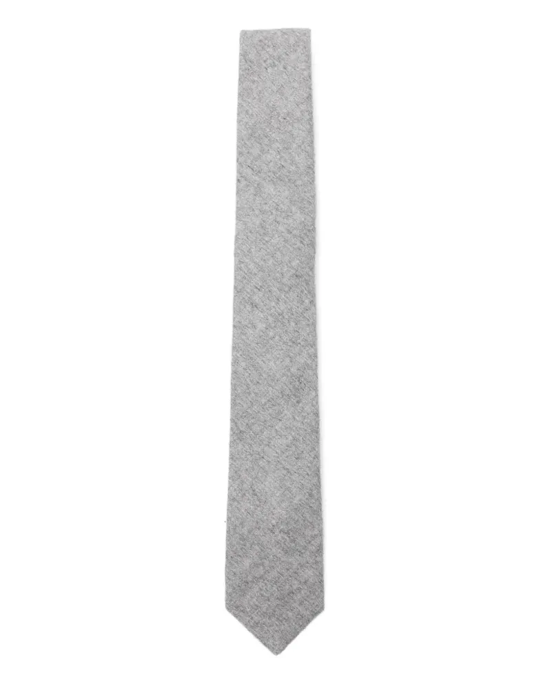Eleventy mélange tie - Grau Grau