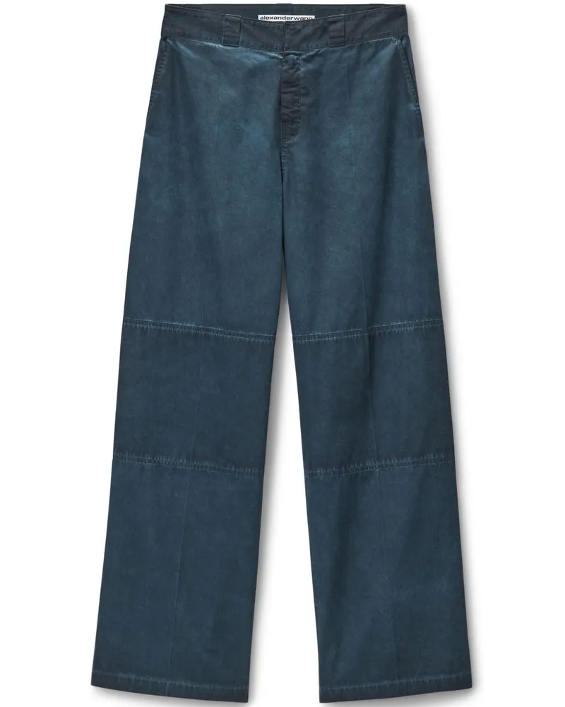 Alexander Wang Hose mit geradem Bein - Blau Blau