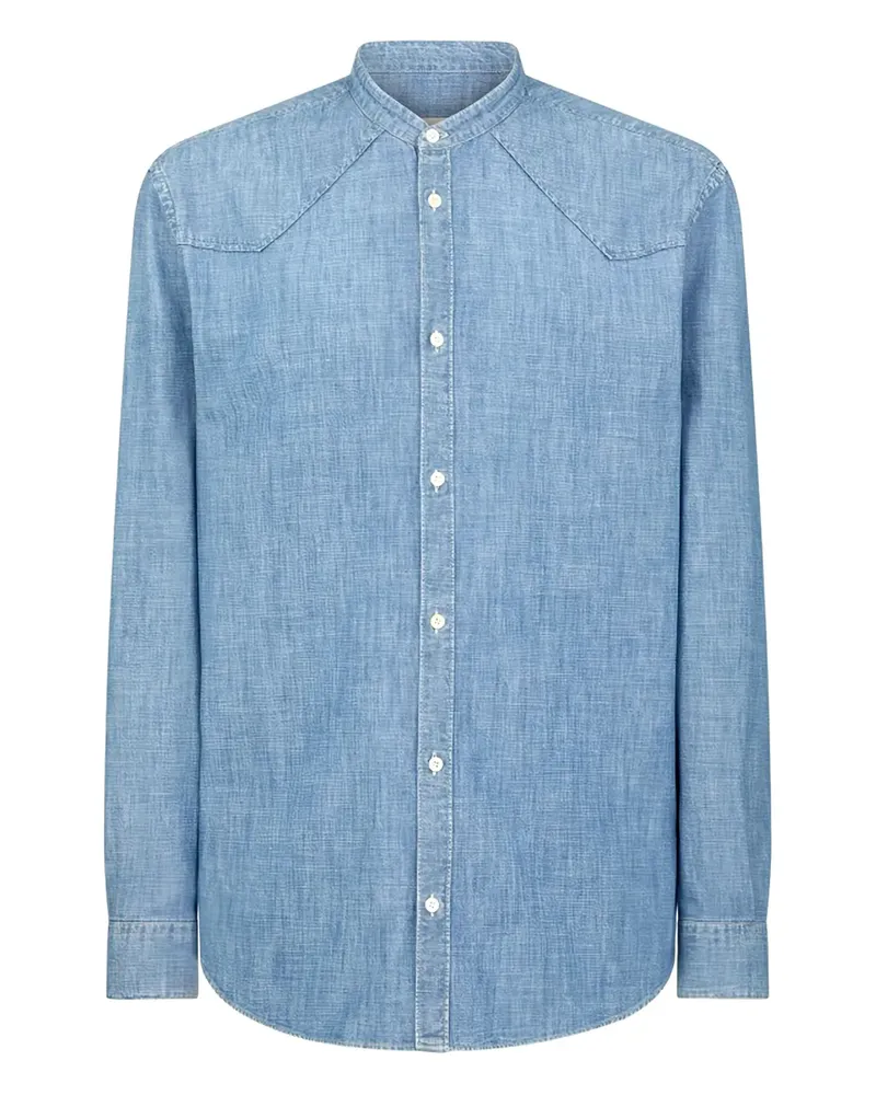 Dondup Klassisches Jeanshemd - Blau Blau