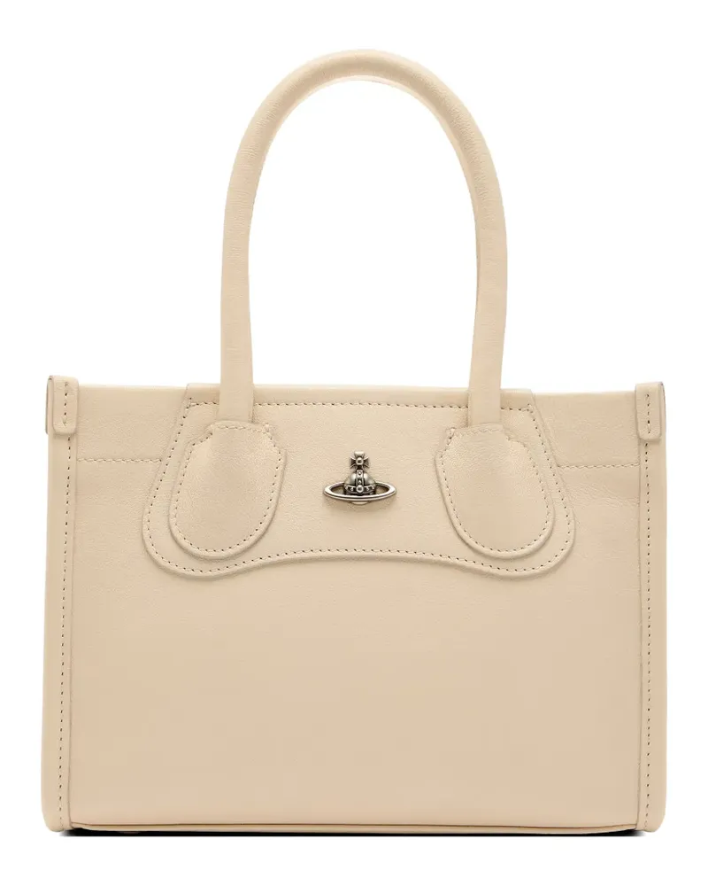 Vivienne Westwood small Troy tote bag - Nude Nude