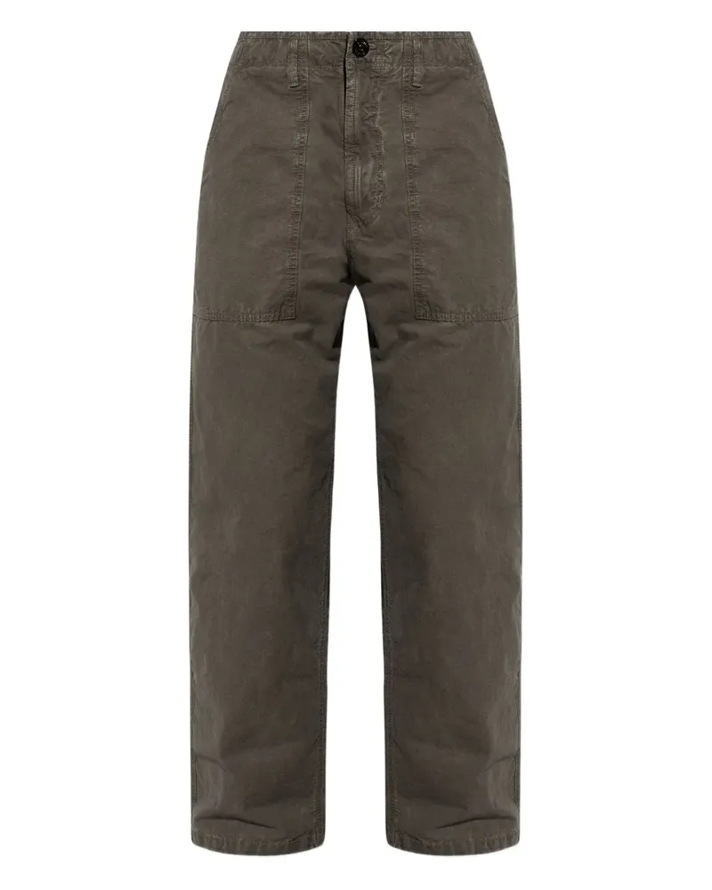 Stone Island Hose mit Kompass - Grün Grün
