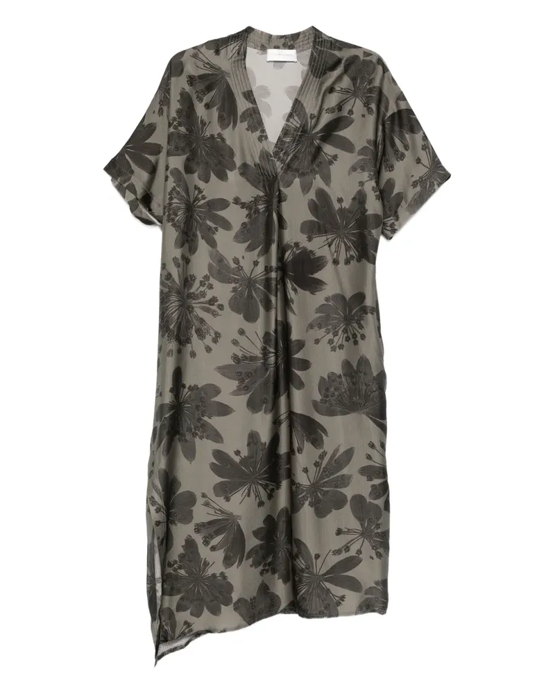 christian wijnants Dives Kleid mit V-Ausschnitt - Grün Grün