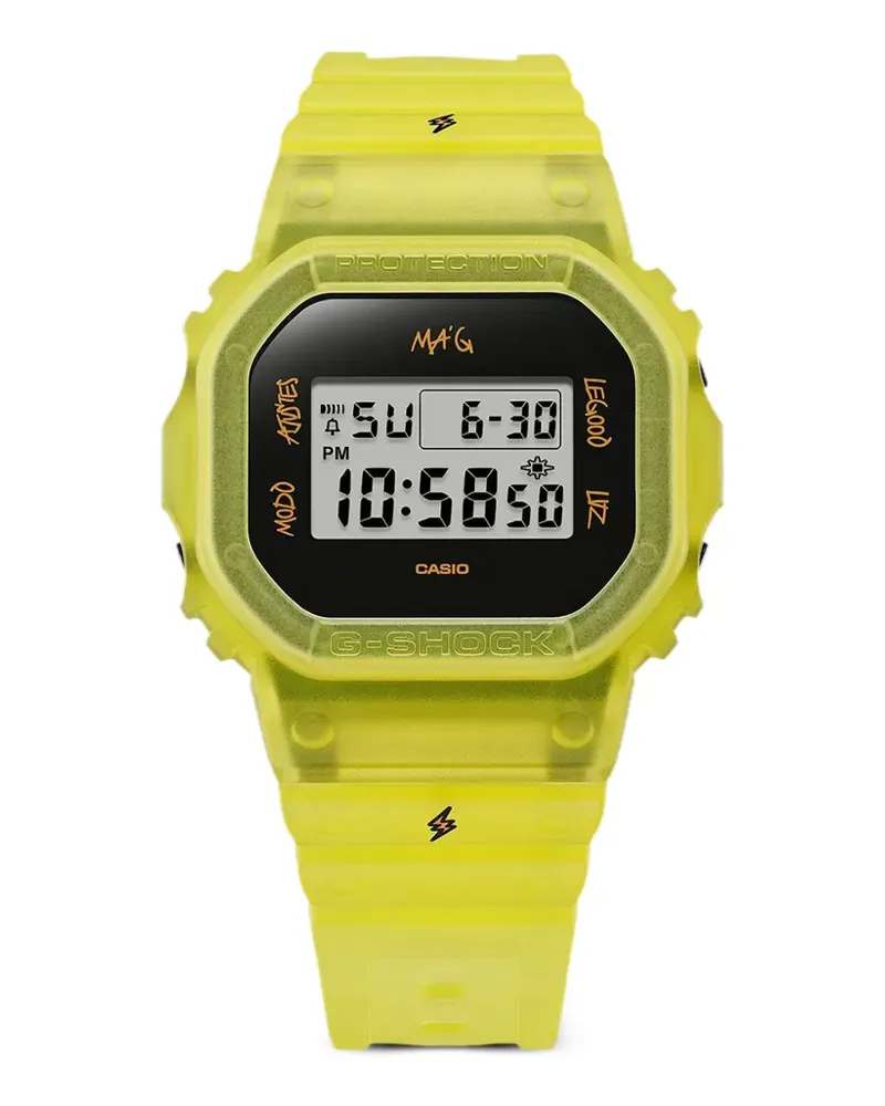 Casio x J Balvin G-Shock Armbanduhr 43,8mm - Schwarz Schwarz
