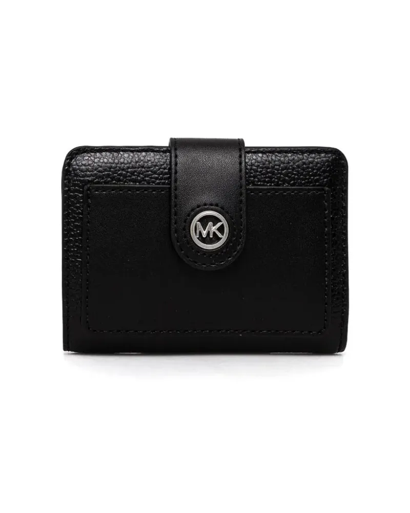 Michael Kors Kleines Mercer Portemonnaie - Schwarz Schwarz