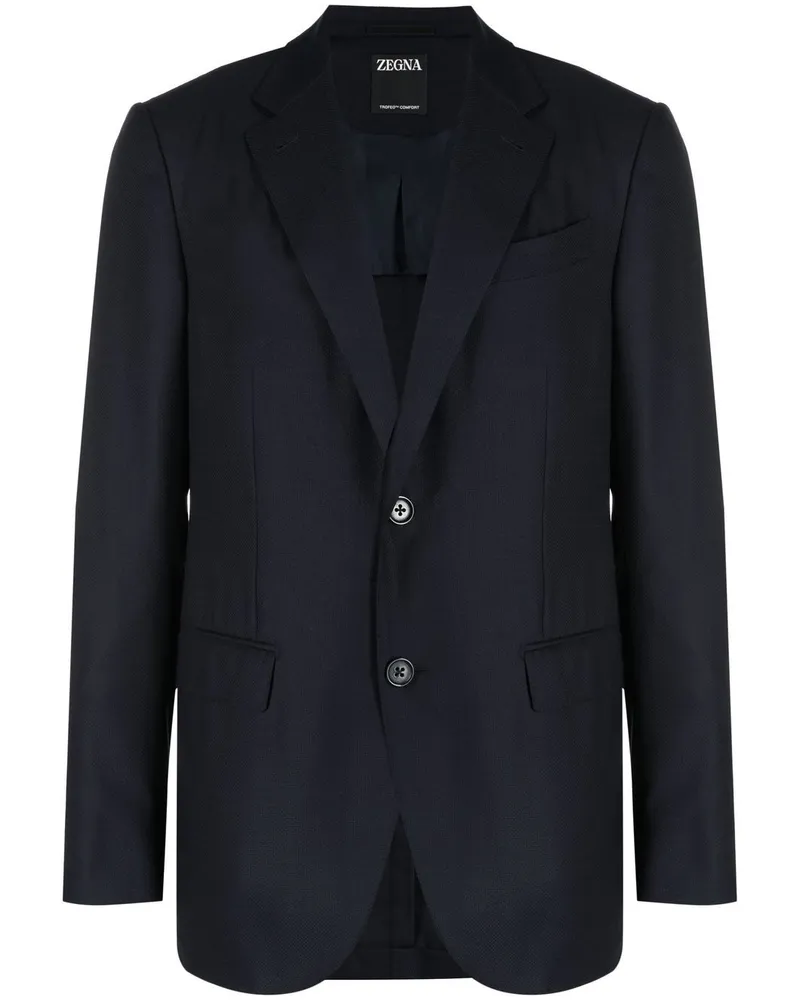Ermenegildo Zegna Einreihiges Sakko - Blau Blau