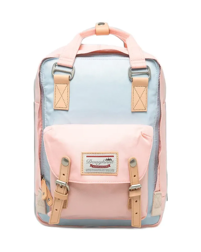 DOUGHNUT two-tone buckled backpack - Rosa Rosa