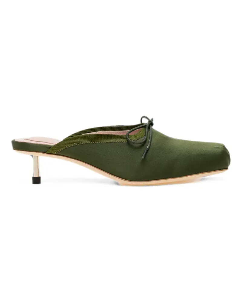 Simone Rocha Pumps mit eckiger Kappe - Grün Grün