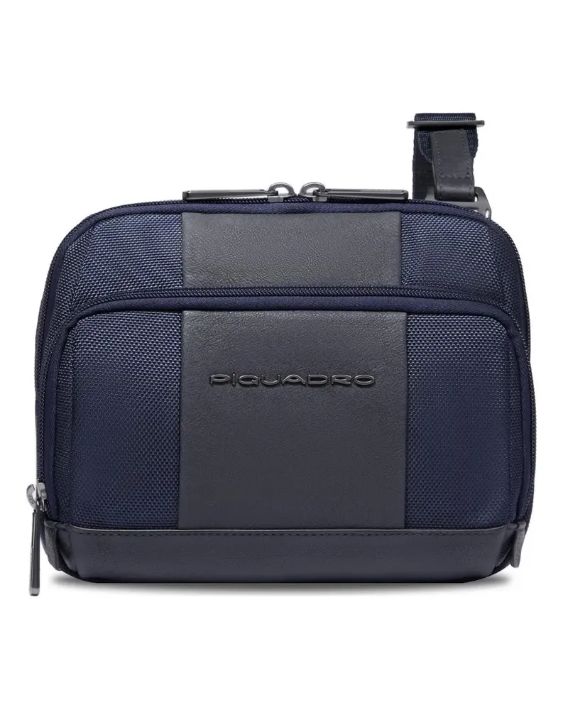Piquadro iPad®mini crossbody bag - Blau Blau