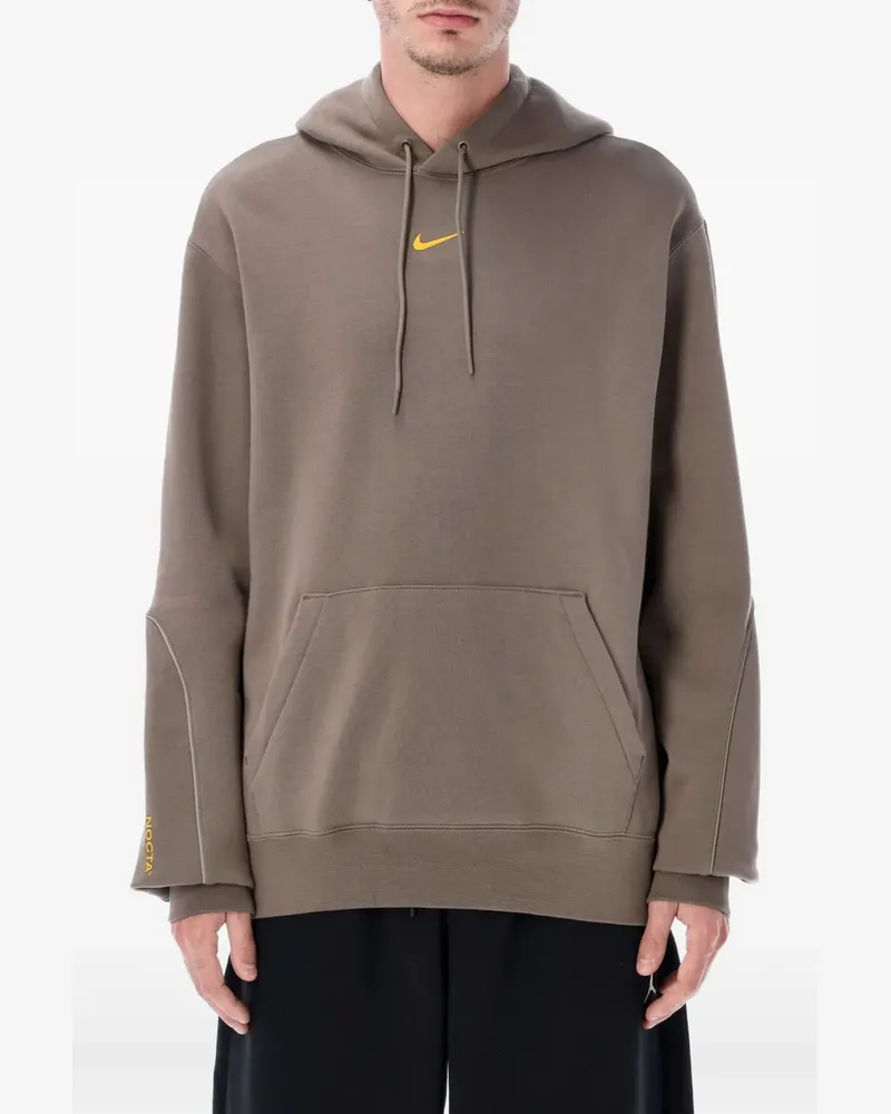Nike Hoodie mit Beuteltasche - Braun Braun