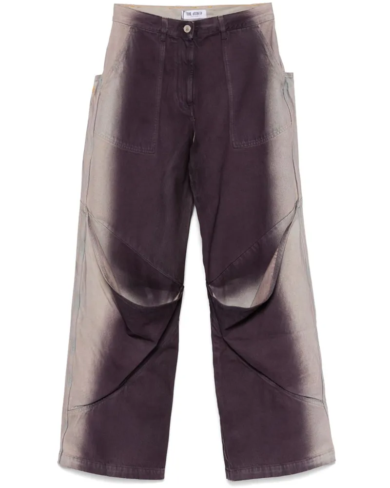 ATTICO Lange Jeans - Violett Violett