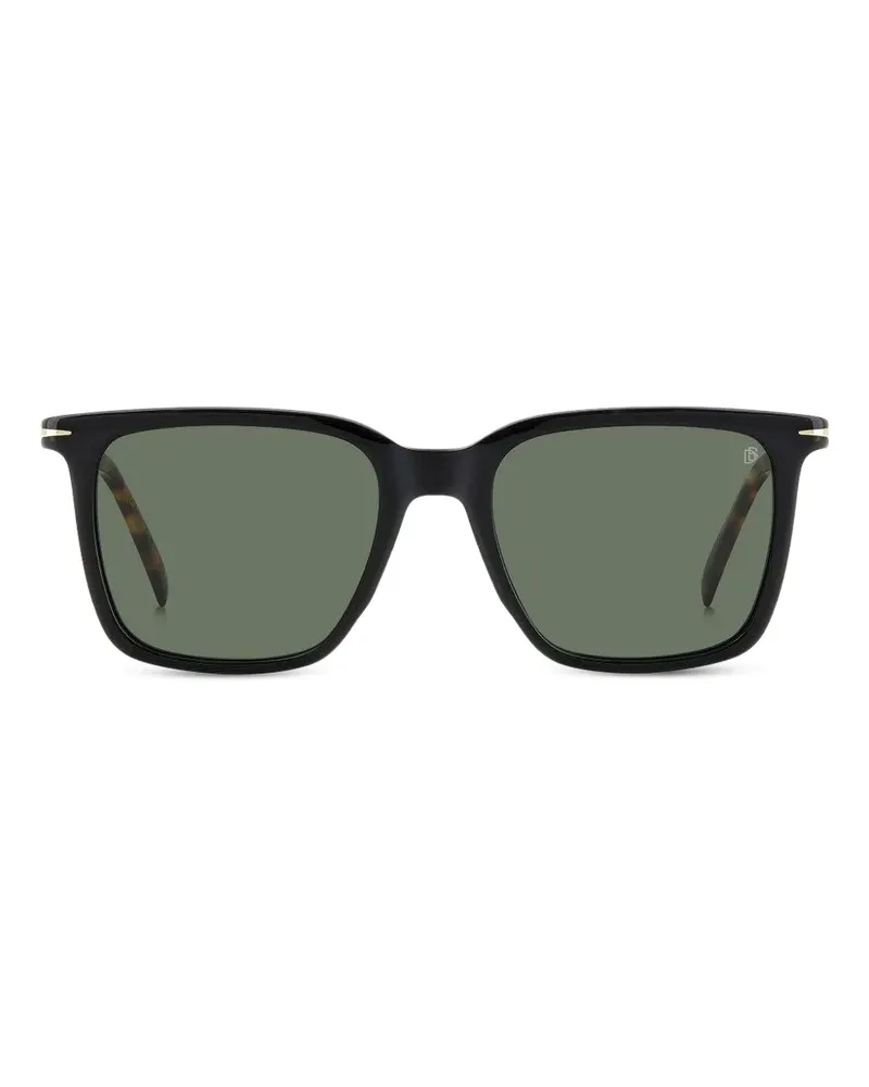 EYEWEAR by DAVID BECKHAM Sonnenbrille mit eckigem Gestell - Schwarz Schwarz