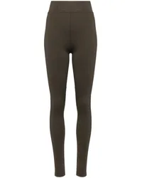 Christophe Lemaire Leggings mit hohem Bund Braun