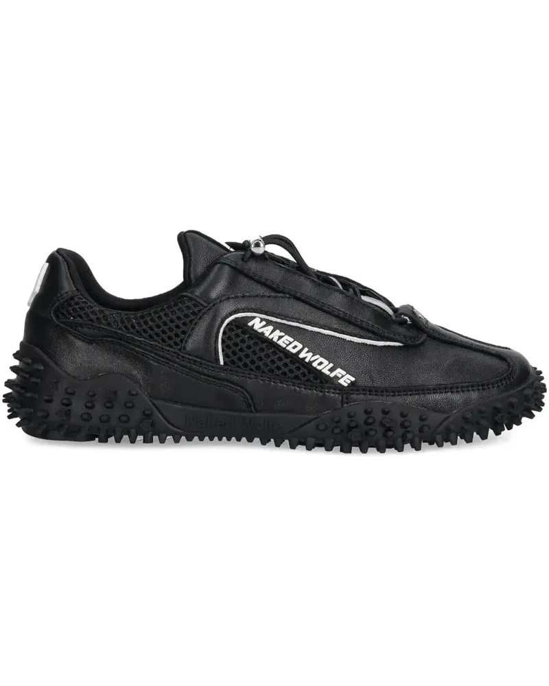 Naked Wolfe Island Sneakers mit Nieten - Schwarz Schwarz