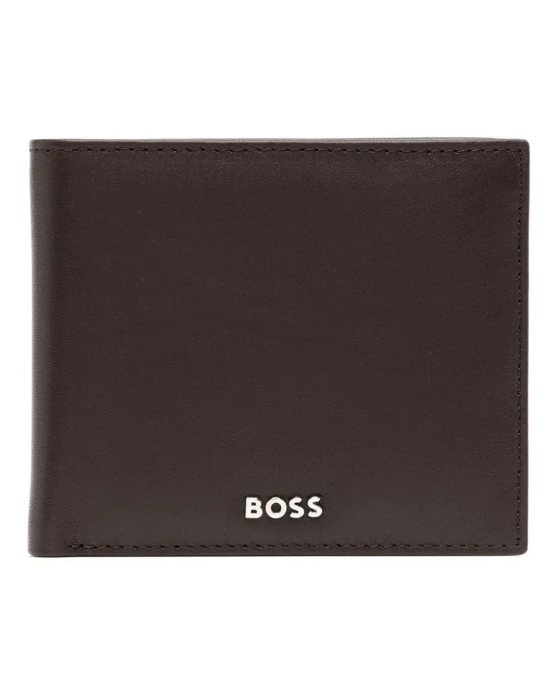HUGO BOSS Portemonnaie mit Logo - Braun Braun