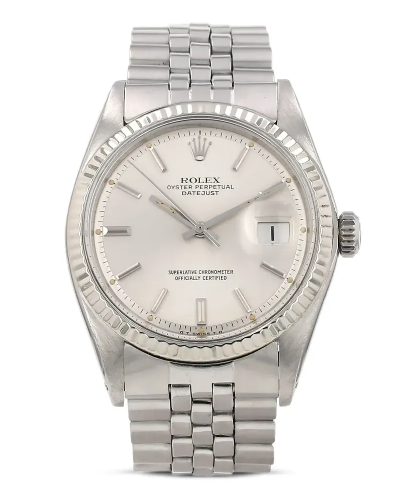 Rolex 1972 Datejust Armbanduhr 36mm - Weiß Weiß