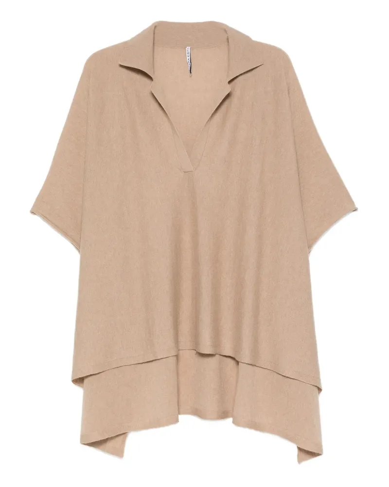 Liviana Conti Pullover im Layering-Look - Braun Braun