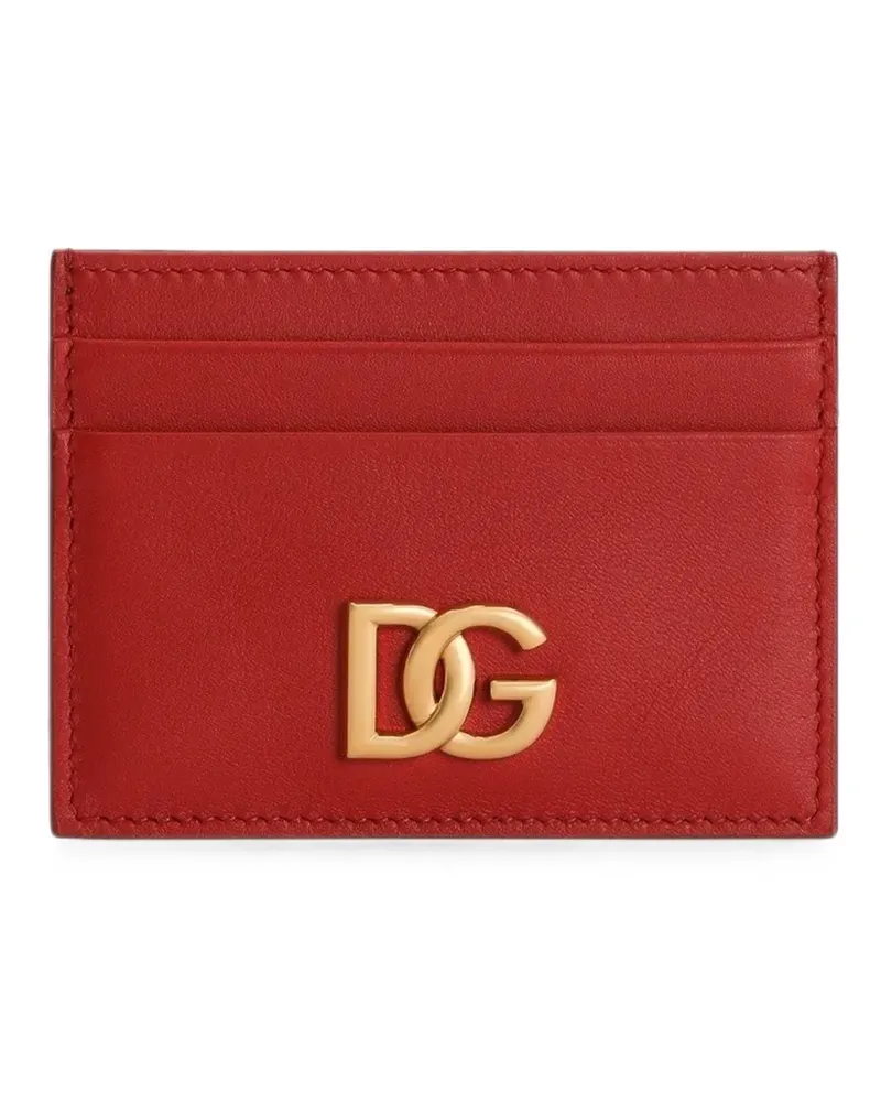 Dolce & Gabbana calfskin card holder - Rot Rot