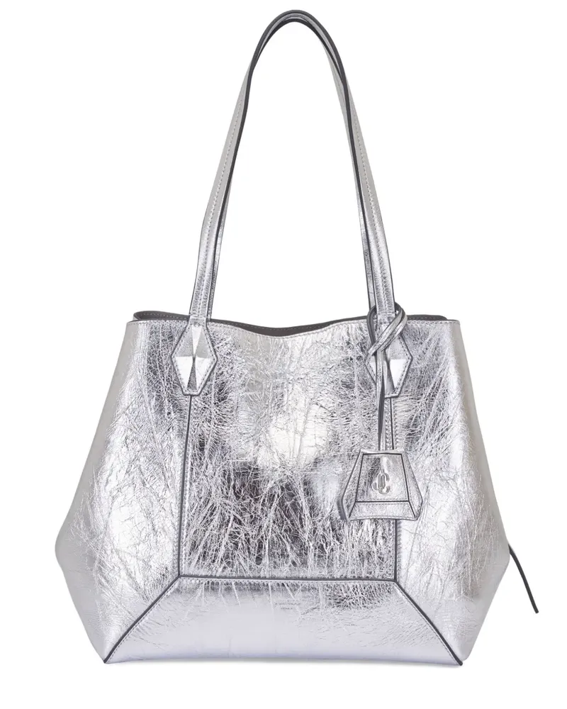 Jimmy Choo Diamond Tote Bag - Silber Silber