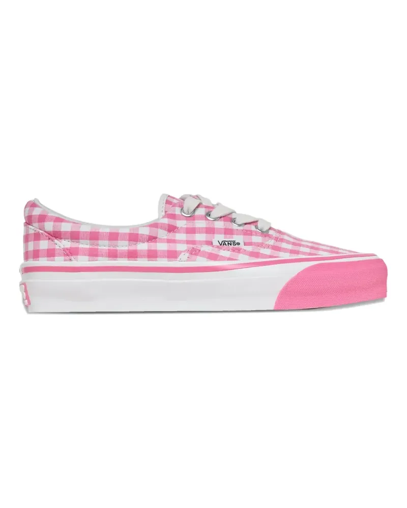 Comme des Garçons x Vans gingham-pattern sneakers - Rosa Rosa