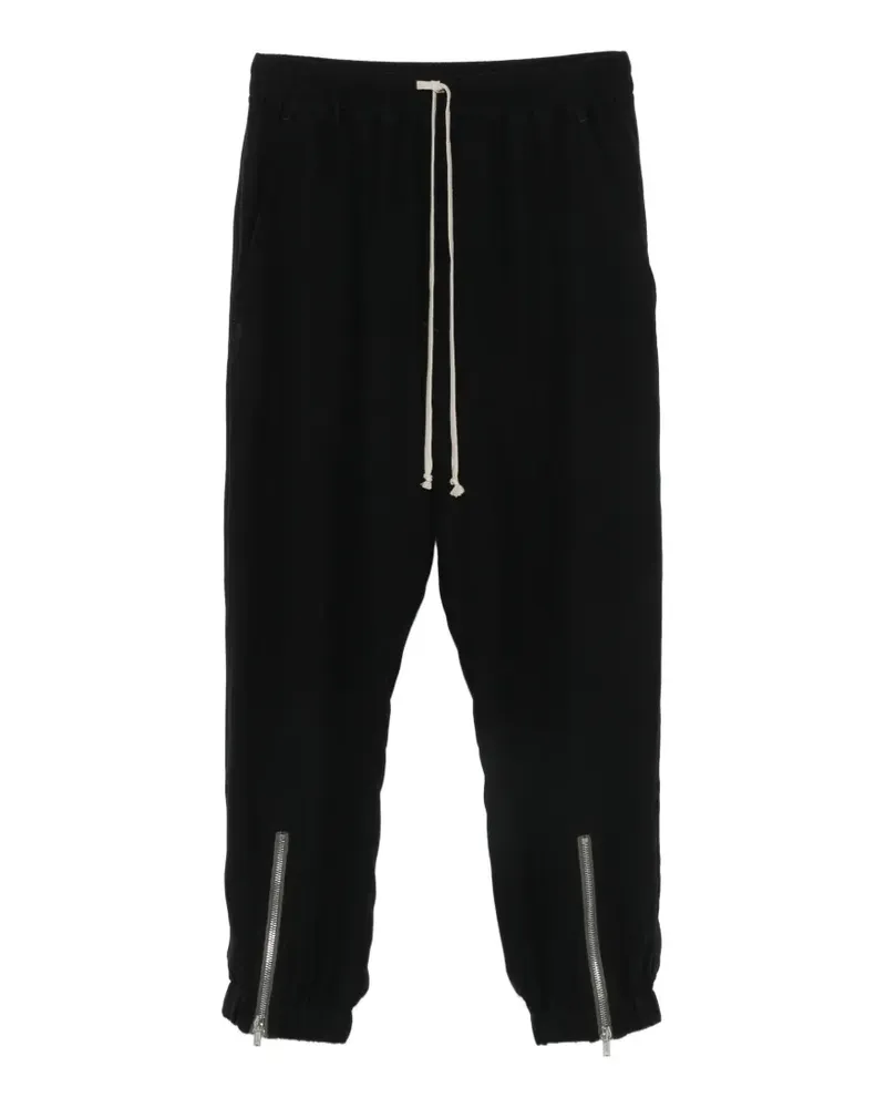 Rick Owens Cropped-Hose mit Kordelzug - Schwarz Schwarz