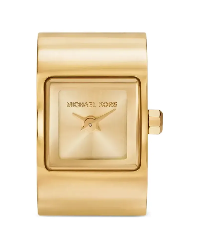 Michael Kors square 13mm watch ring - Gold Gold