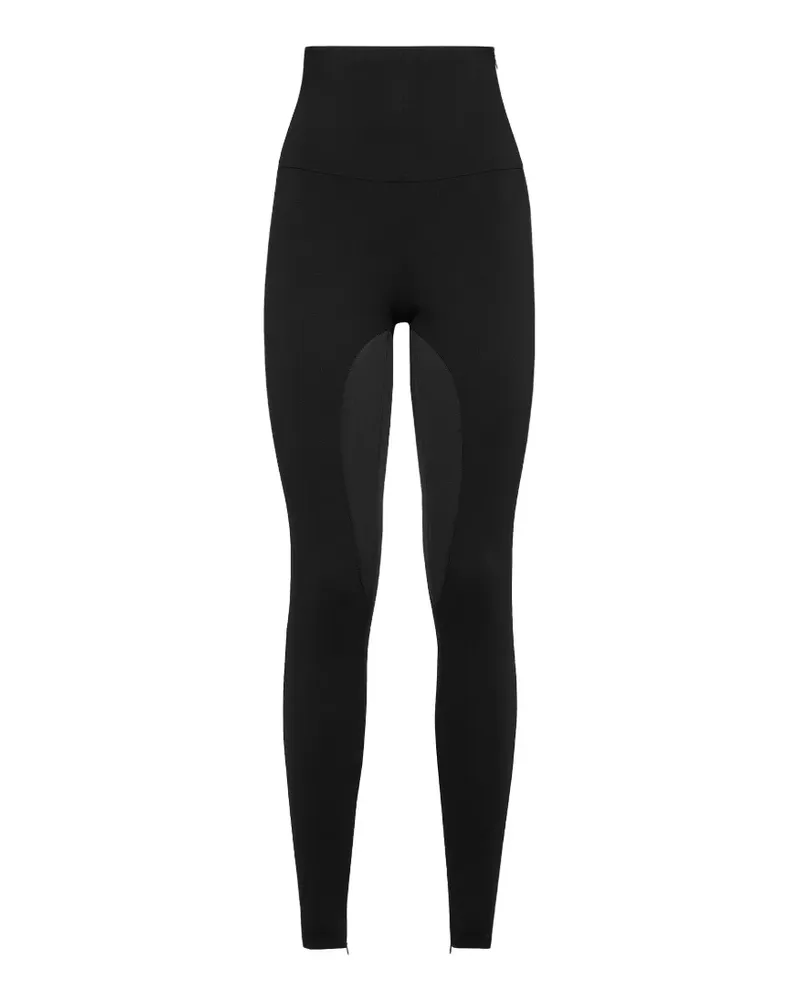 Philipp Plein Leggings mit hohem Bund - Schwarz Schwarz