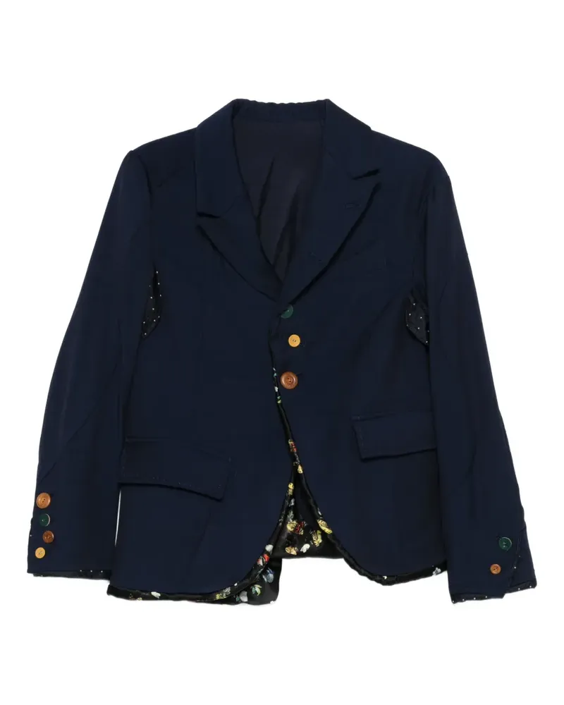 Undercover Jacke mit Kontrastknöpfen - Blau Blau