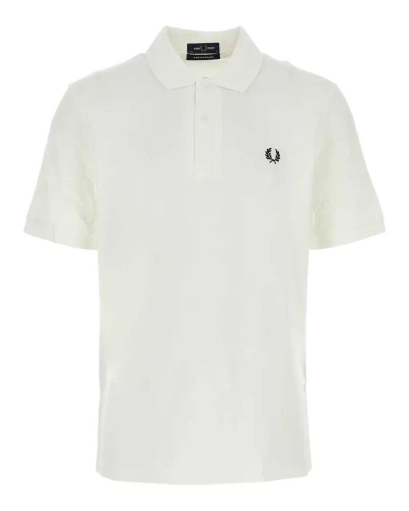 Fred Perry piqué polo shirt - Weiß Weiß