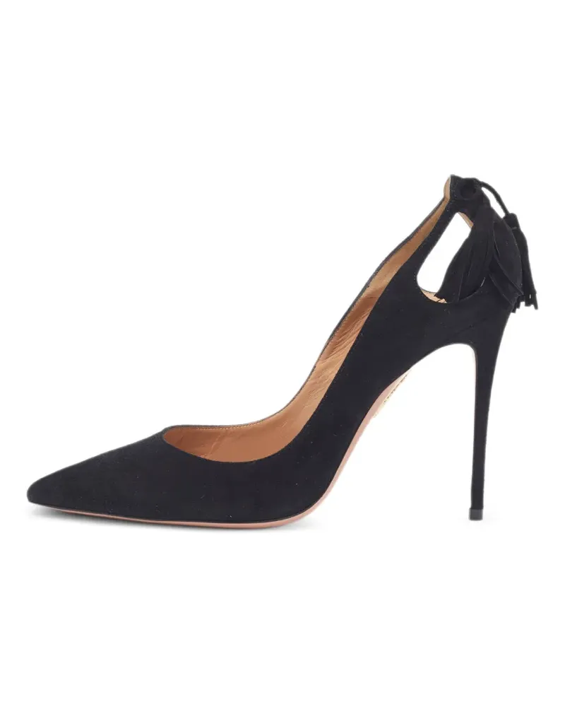 Aquazzura Forever Marilyn Pumps mit Cut-Out - Schwarz Schwarz