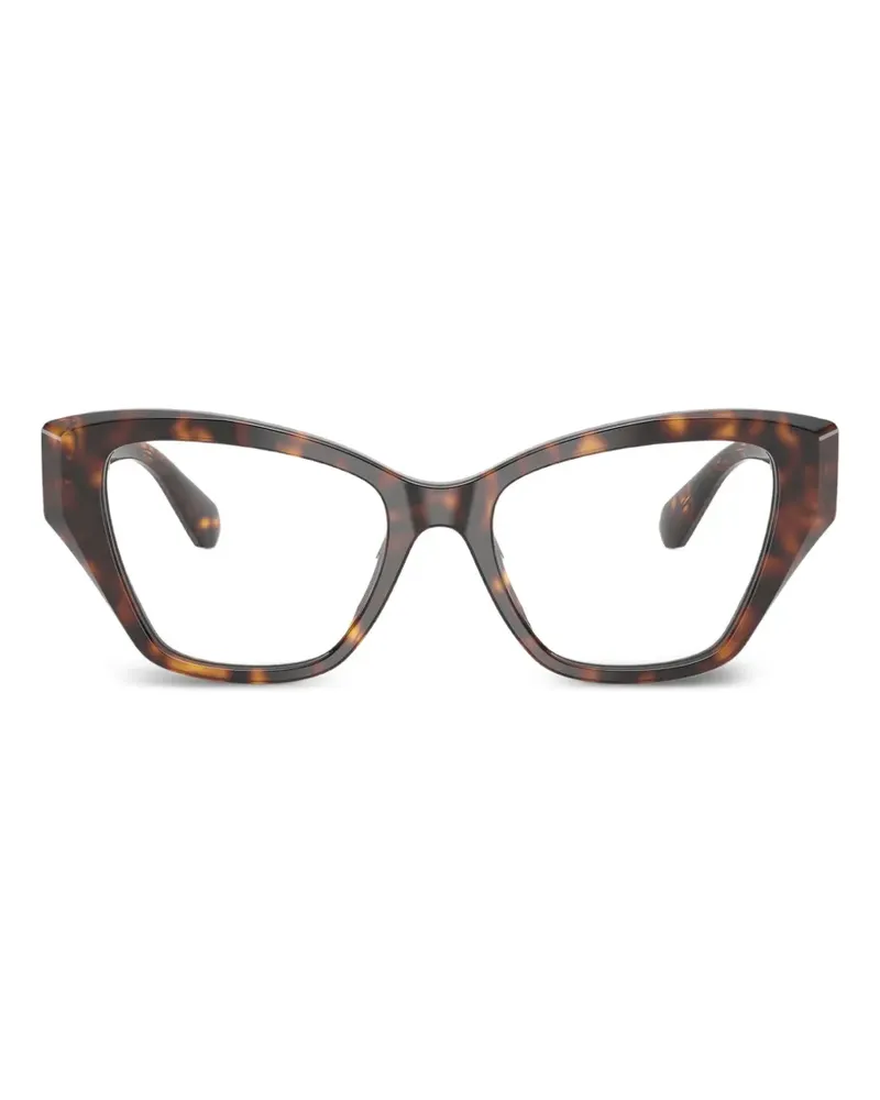 Swarovski Cat-Eye-Brille - Braun Braun