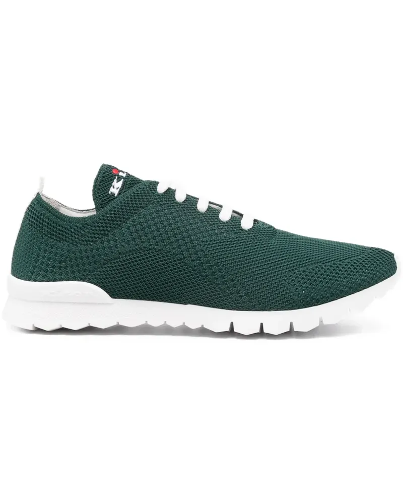 Kiton Sneakers mit Logo-Stickerei - Grün Grün