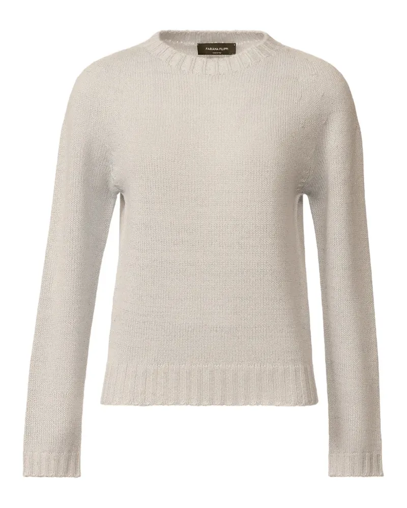 Fabiana Filippi Pullover mit Rundhalsausschnitt - Nude Nude