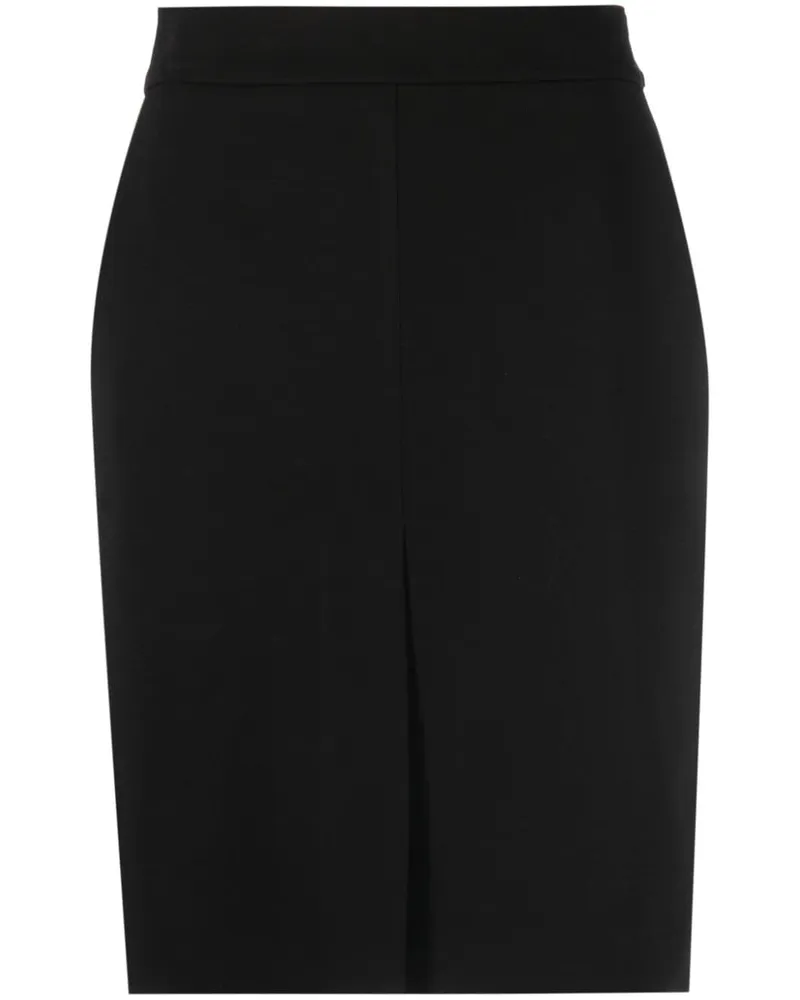 Blanca Hoch sitzender Gypso Bleistiftrock - Schwarz Schwarz