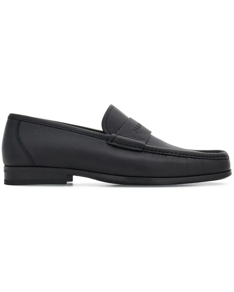 Ferragamo Loafer mit Logo-Prägung - Schwarz Schwarz