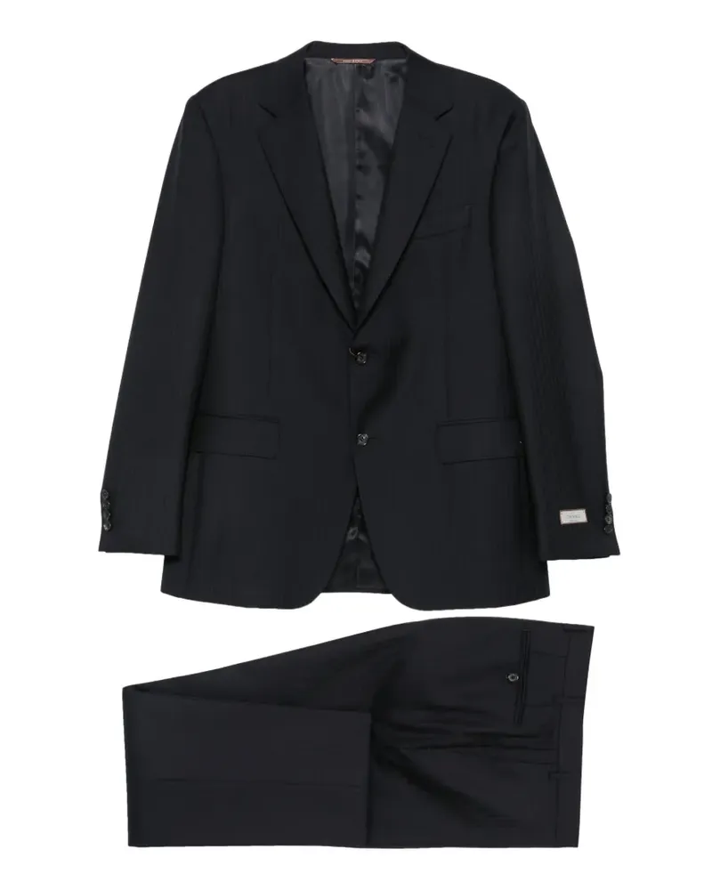 Canali Anzug mit fallendem Revers - Blau Blau