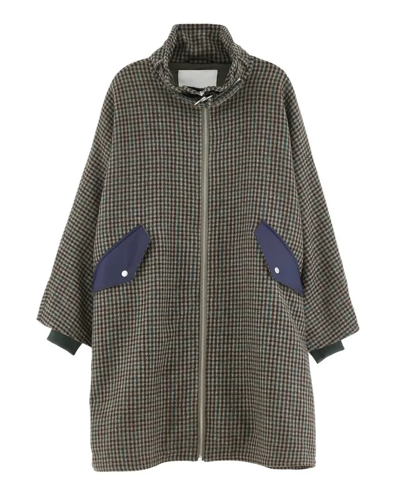 Bellerose Juny houndstooth coat - Braun Braun
