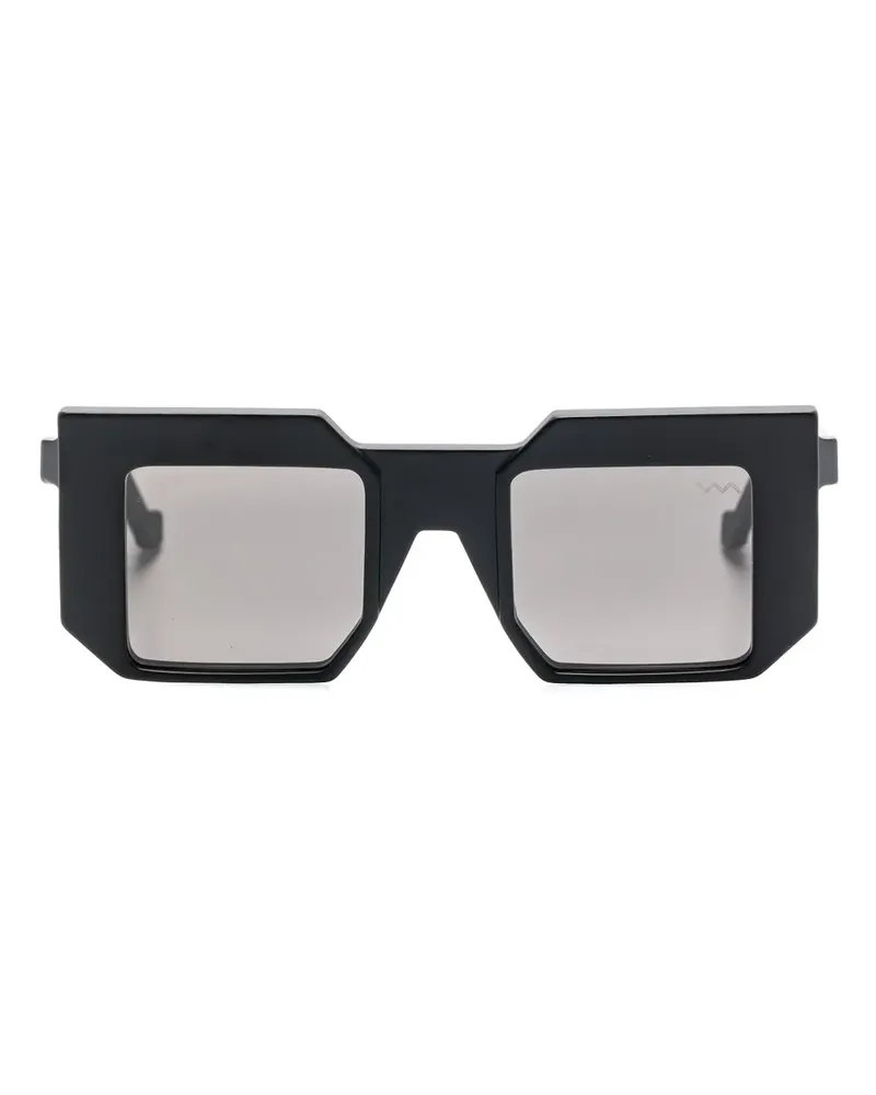 VAVA EYEWEAR Eckige BL0010 Sonnenbrille - Schwarz Schwarz