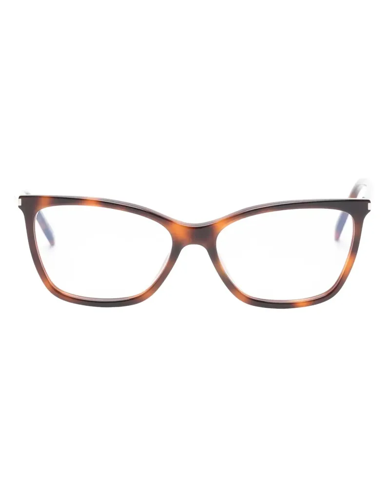 Saint Laurent cat-eye glasses - Braun Braun