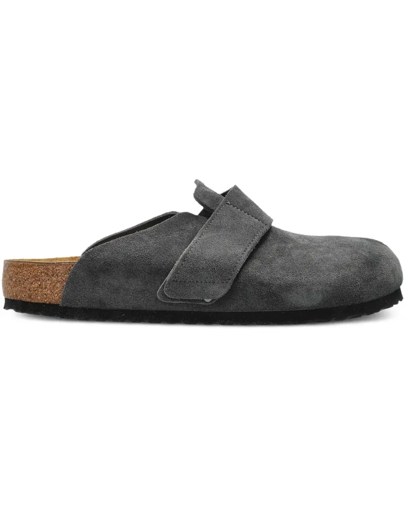 Birkenstock Loma Mules aus Wildleder - Grau Grau